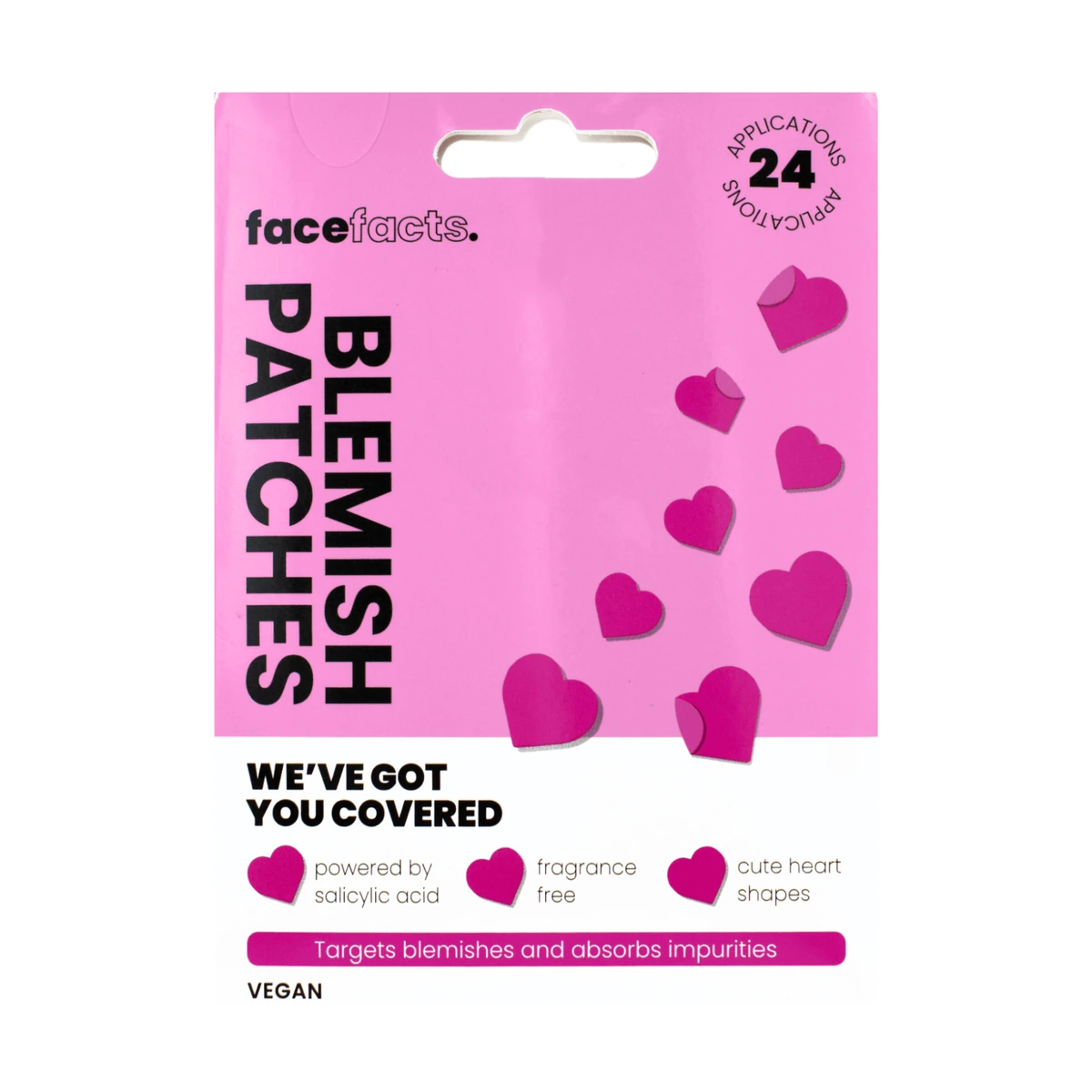 Hydrocolloid Blemish Patches - Hearts