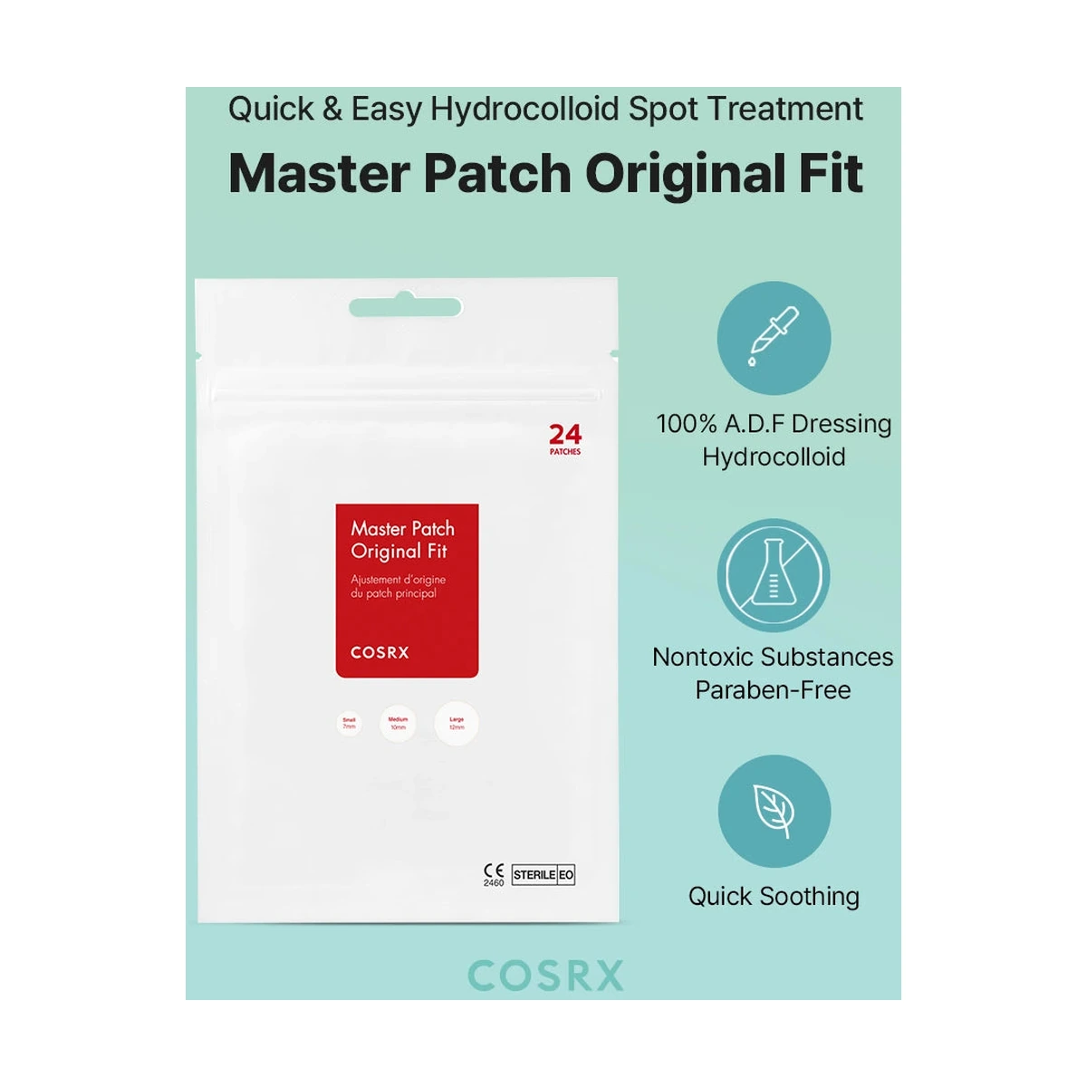 Acne Pimple Master Patch Original Fit 4Set (96 Patches)