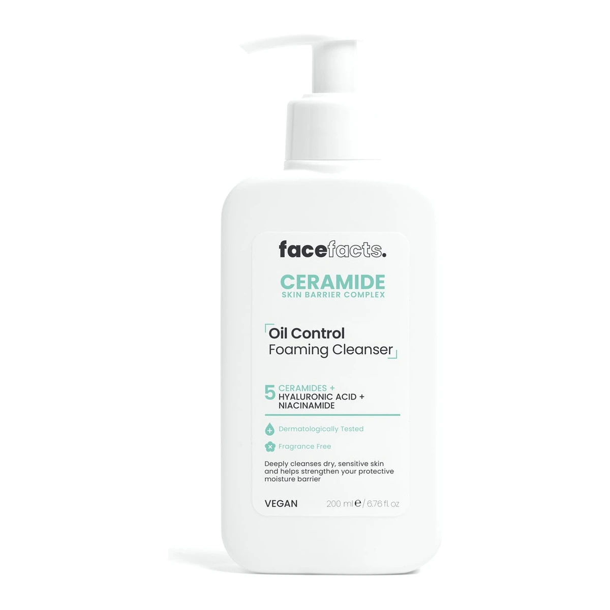 Ceramide Oil Control Foaming Cleanser - 200ml