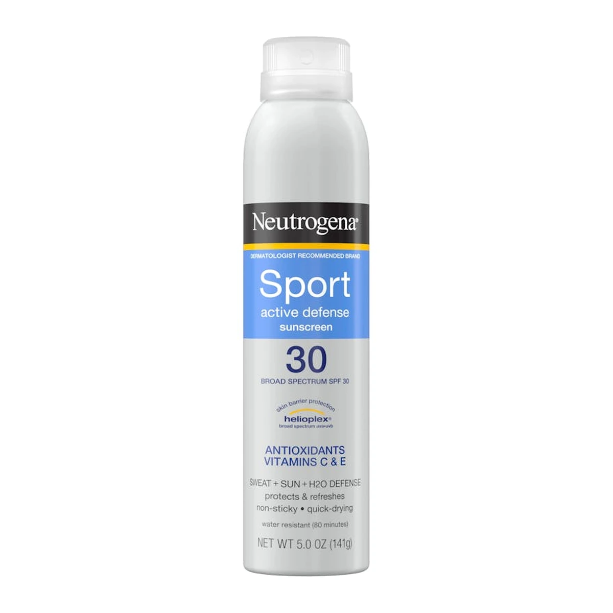 Sport Active Defense with Broad Spectrum SPF 30 Sunscreen Spray, 5.0oz