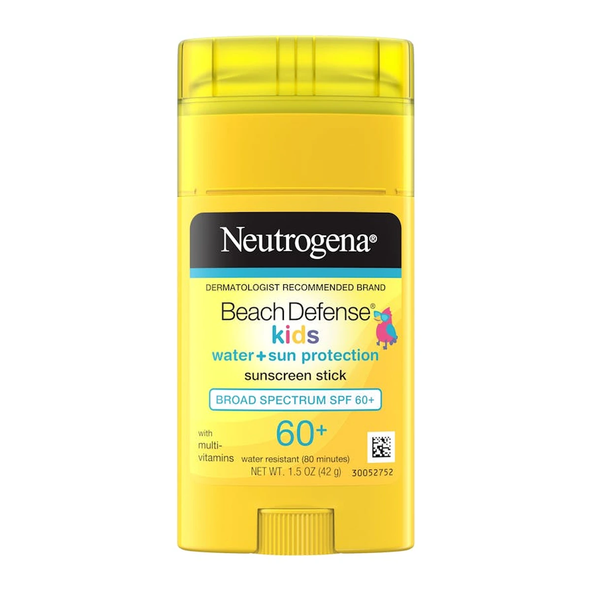 Beach Defense Kids Sunscreen Stick with Broad Spectrum SPF 60+, 1.5oz