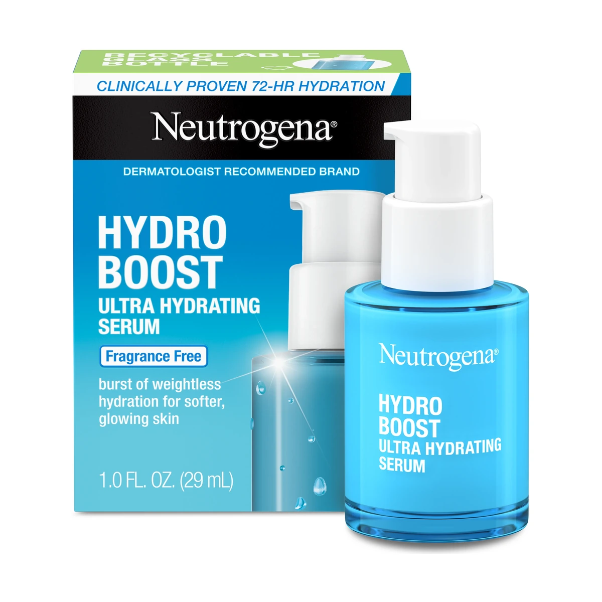 Hydro Boost Ultra Hydrating Serum with Hyaluronic Acid, 1 Fl. Oz