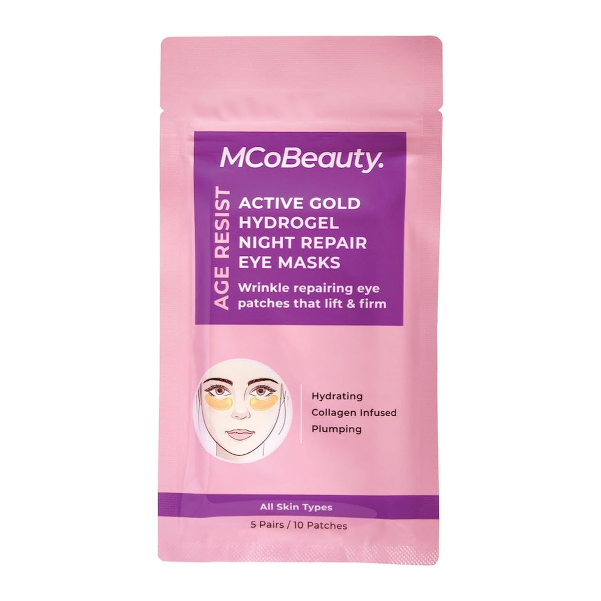 Active Gold Foil Facial Sheet Mask