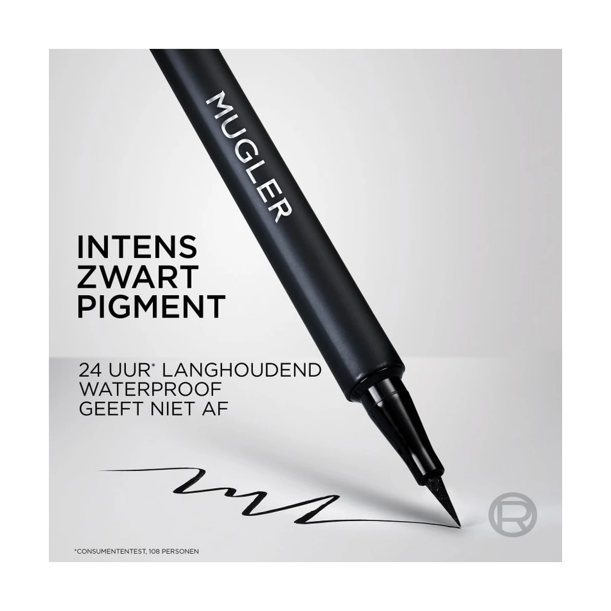x Mugler Sculptural Viltliner Intense Kleur