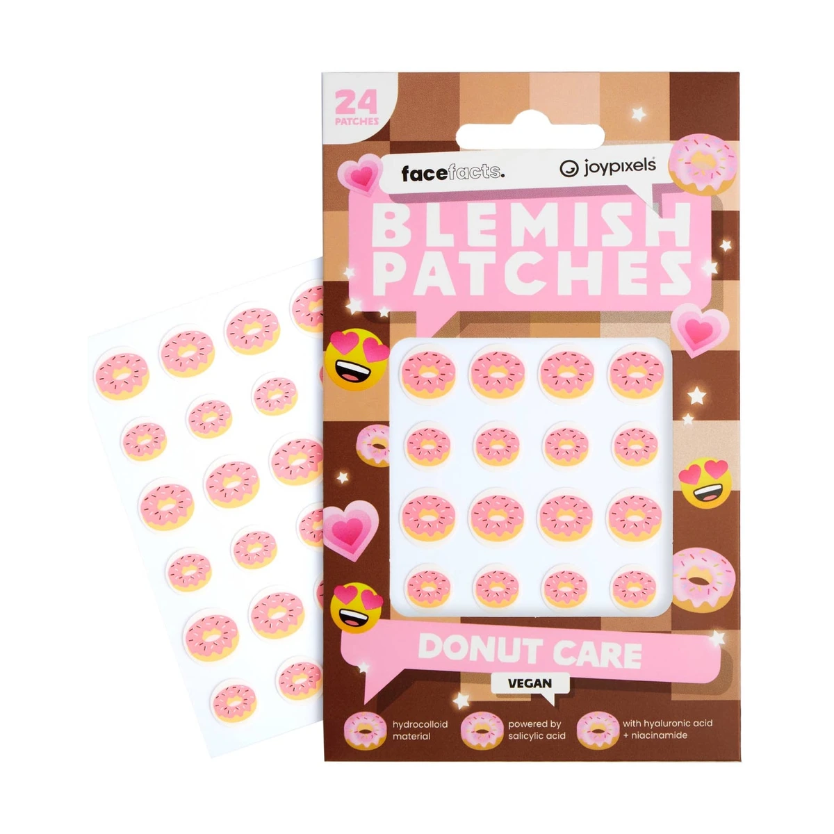 Hydrocolloid Blemish Patches - Donut Care