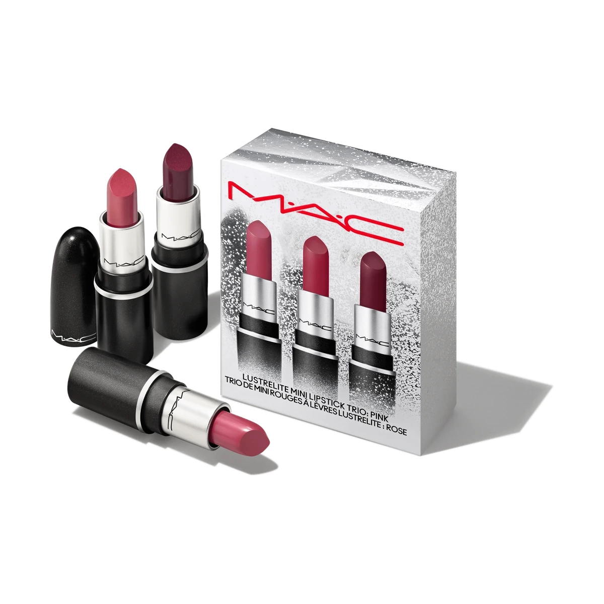 Lustrelite Mini Lipstick Trio: Pink