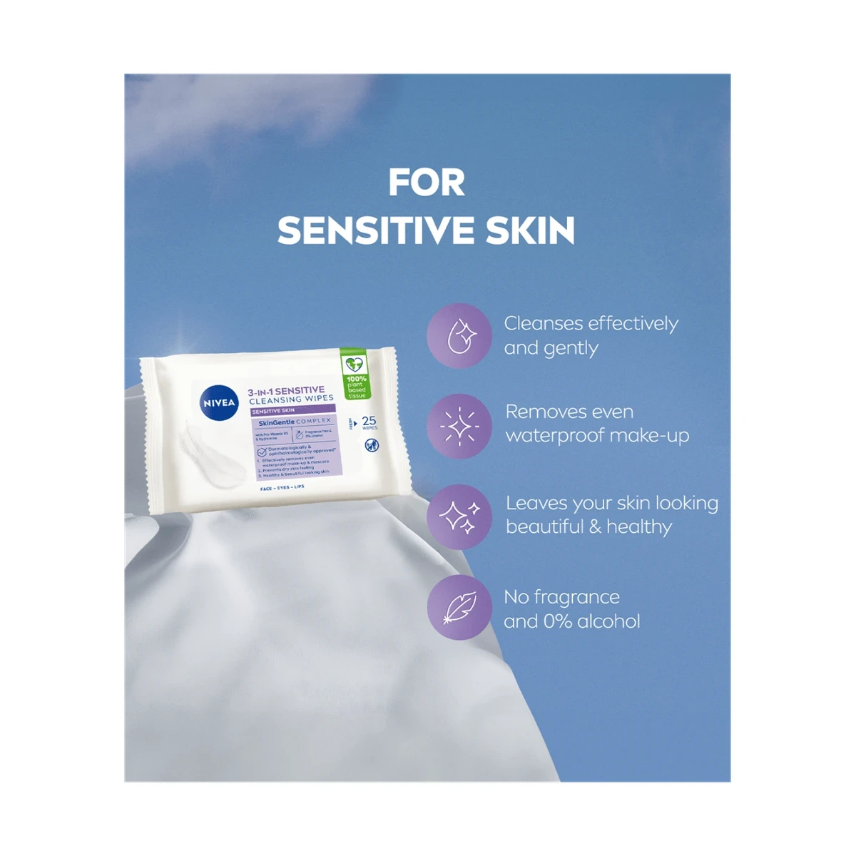 Cleansing Wipes Soothing 25pcs