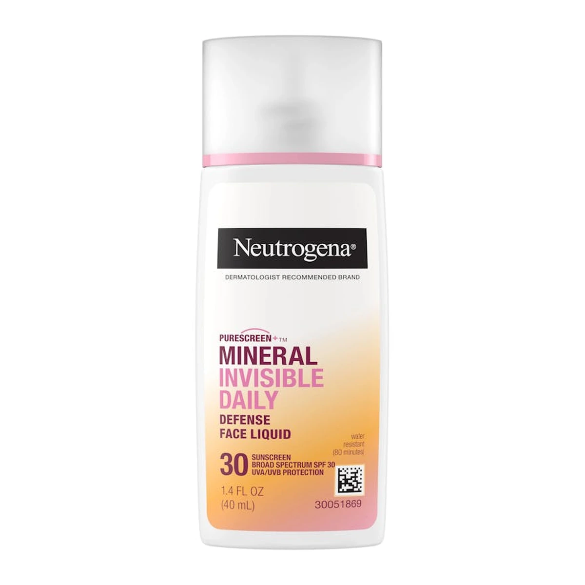 Purescreen+ Invisible Daily Defense Mineral Face Liquid With SPF 30