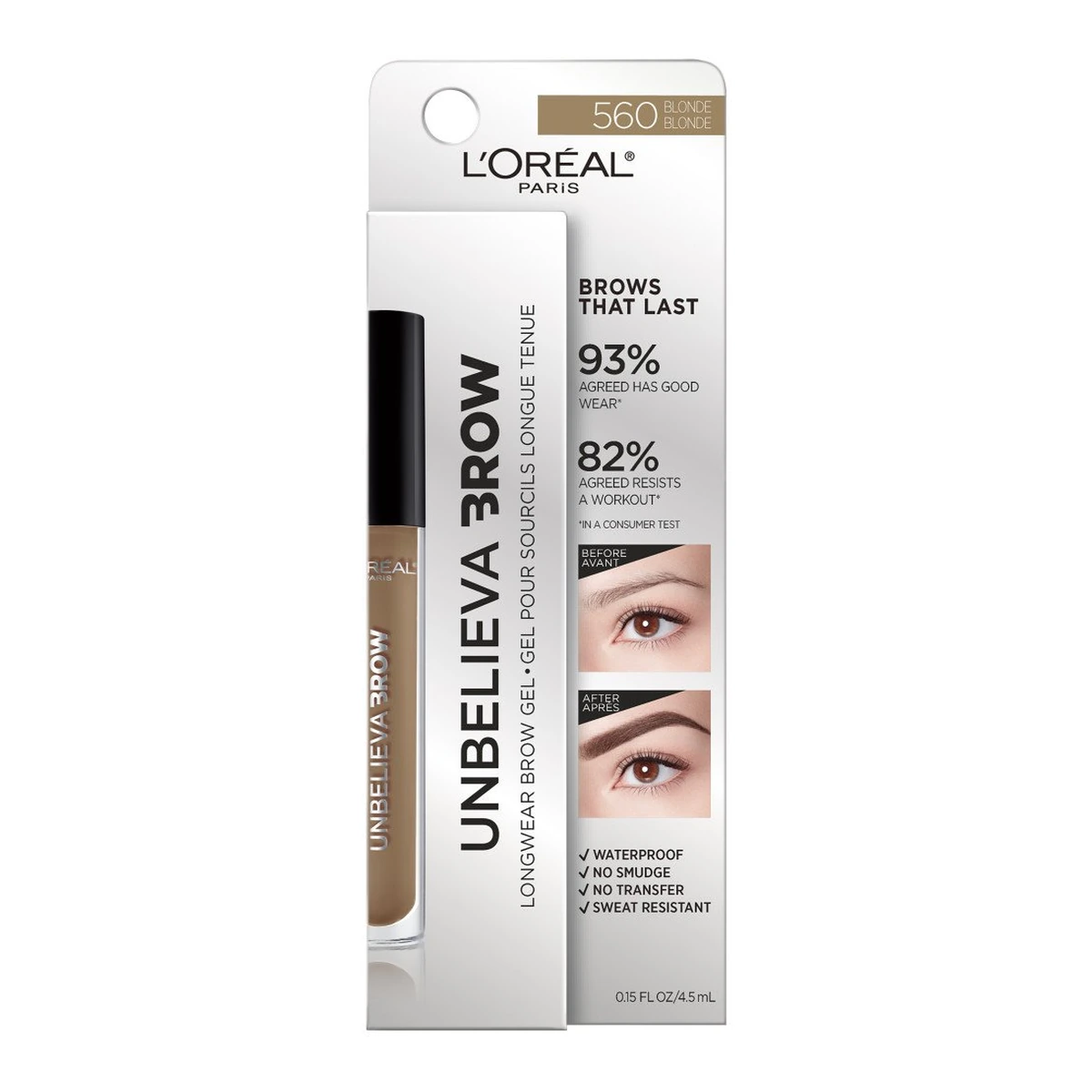 Unbelieva-Brow Longwear Waterproof Brow Gelss