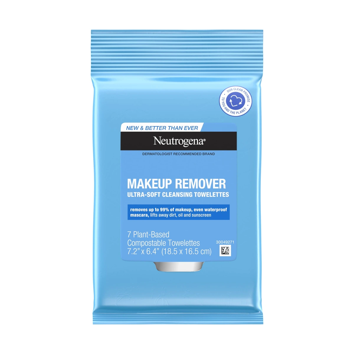 Makeup Remover Ultra-Soft Micellar Cleansing Wipes. 7 Count