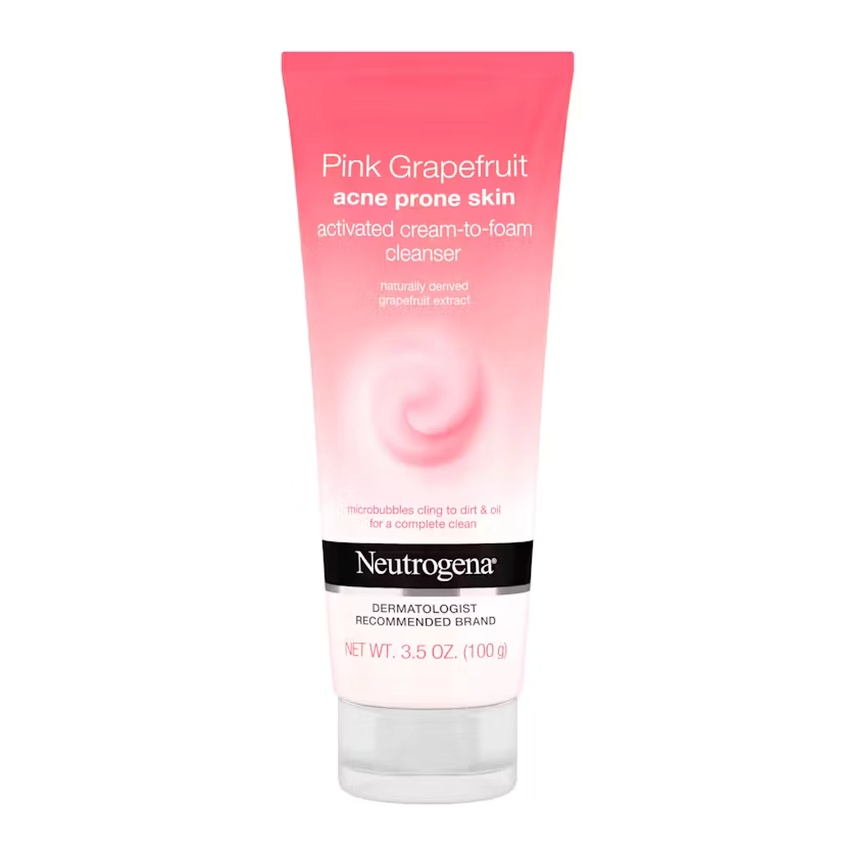 Pink Grapefruit Acne Prone Skin Activated Cream-To-Foam Cleanser