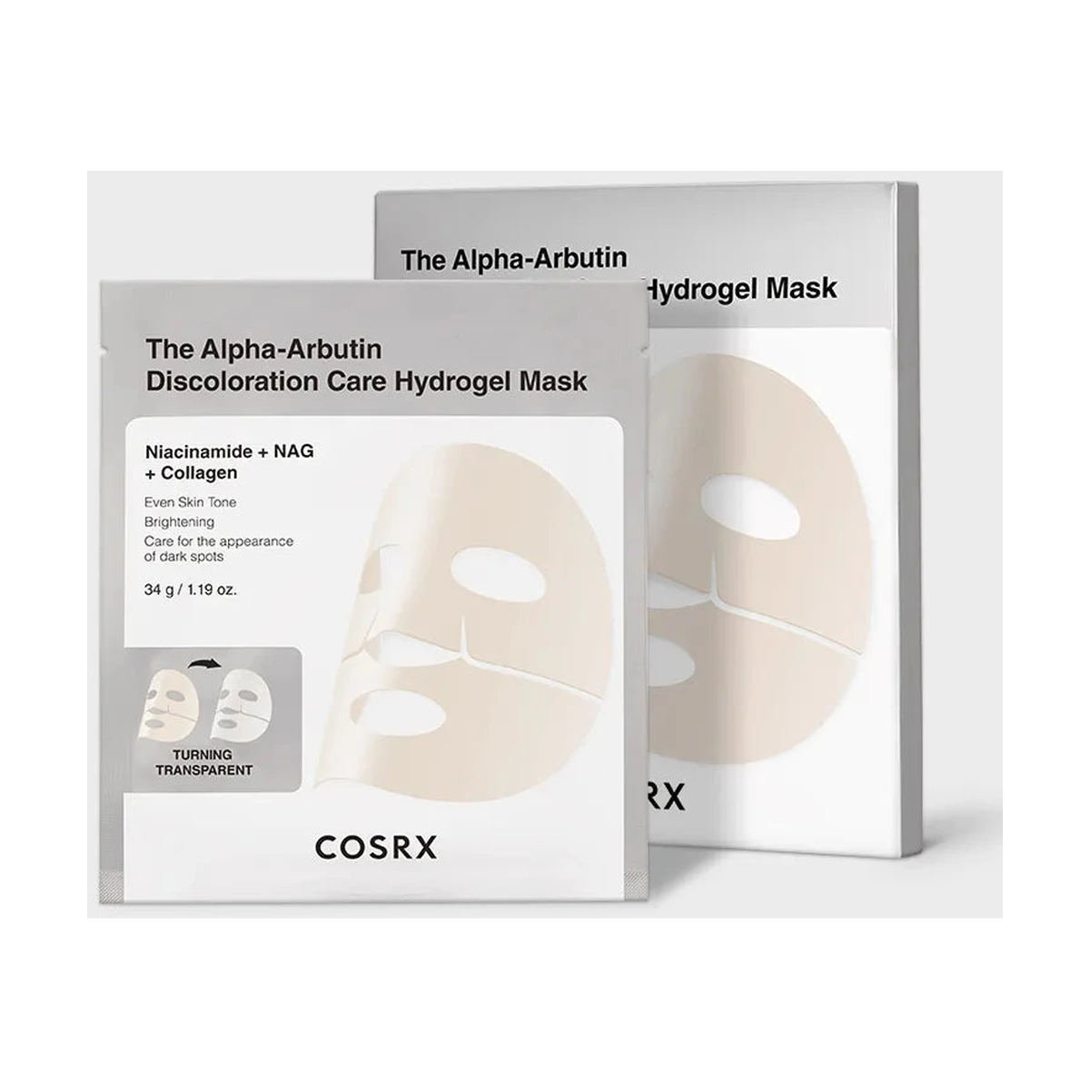 The Alpha-Arbutin Discoloration Care Hydrogel Mask