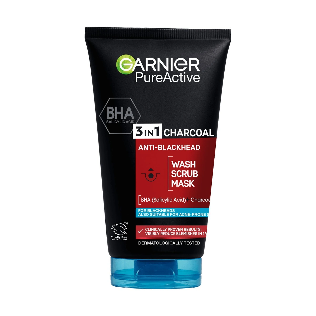 Pure Active 3in1 Charcoal Wash, Scrub, Mask