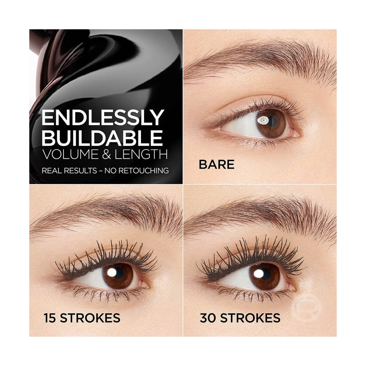 Paradise Big Deal Buildable Waterproof Mascara For Clump Resistant Length & Volume