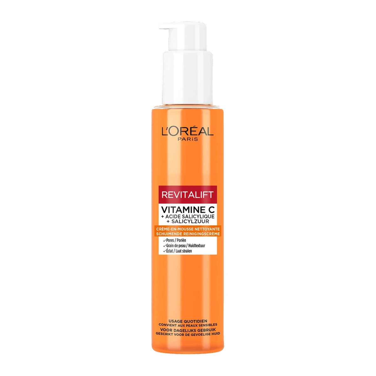 Revitalift Clinical Schuimende Reinigingscrème Met Vitamine C* En Salicylzuur