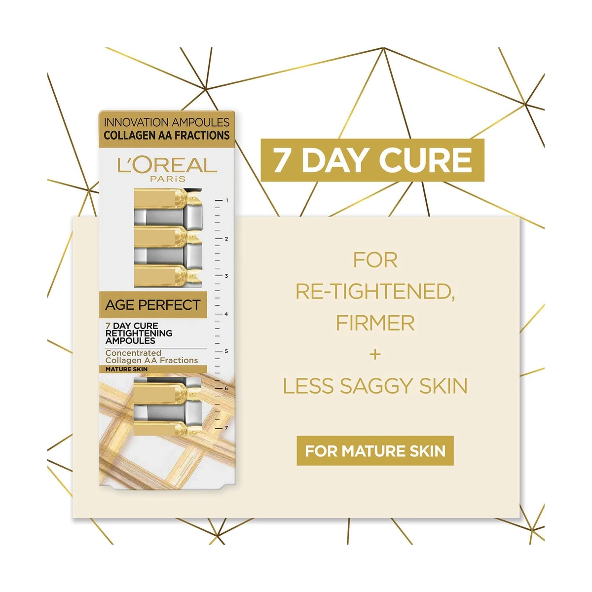 Age Perfect Collagen Expert Retightening Collagen Ampoules For Mature Skin