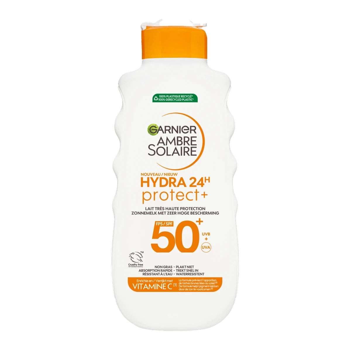 Garnier Ambre Solaire Hydra 24h Protect Lotion Zonnebrandcrème SPF 50+ 175ml