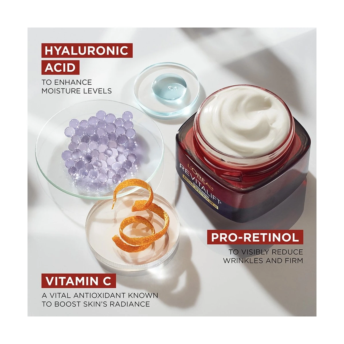 RevitaLift Triple Power Anti-Aging Moisturizer With SPF 30 For Wrinkles, Firmness & Brightness