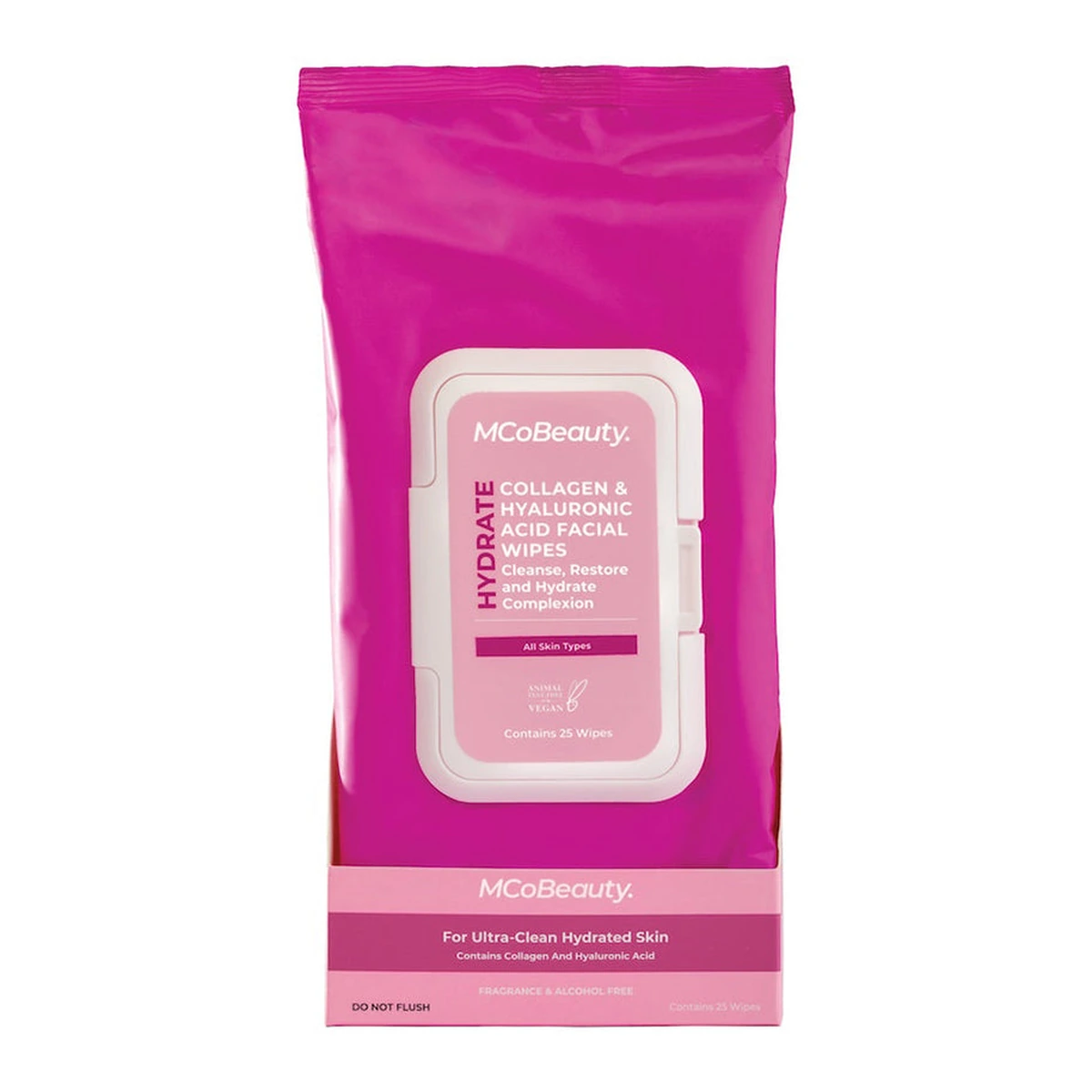 Collagen & Hyaluronic Acid Facial Wipes