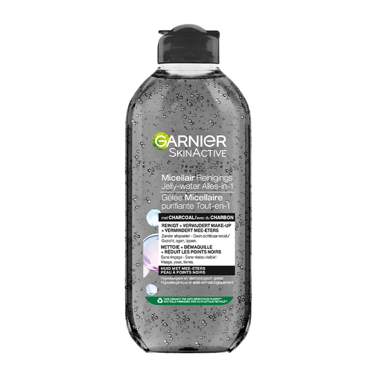 Garnier Skinactive Micellair Reinigend Jelly-water Alles-in-1 met Charcoal