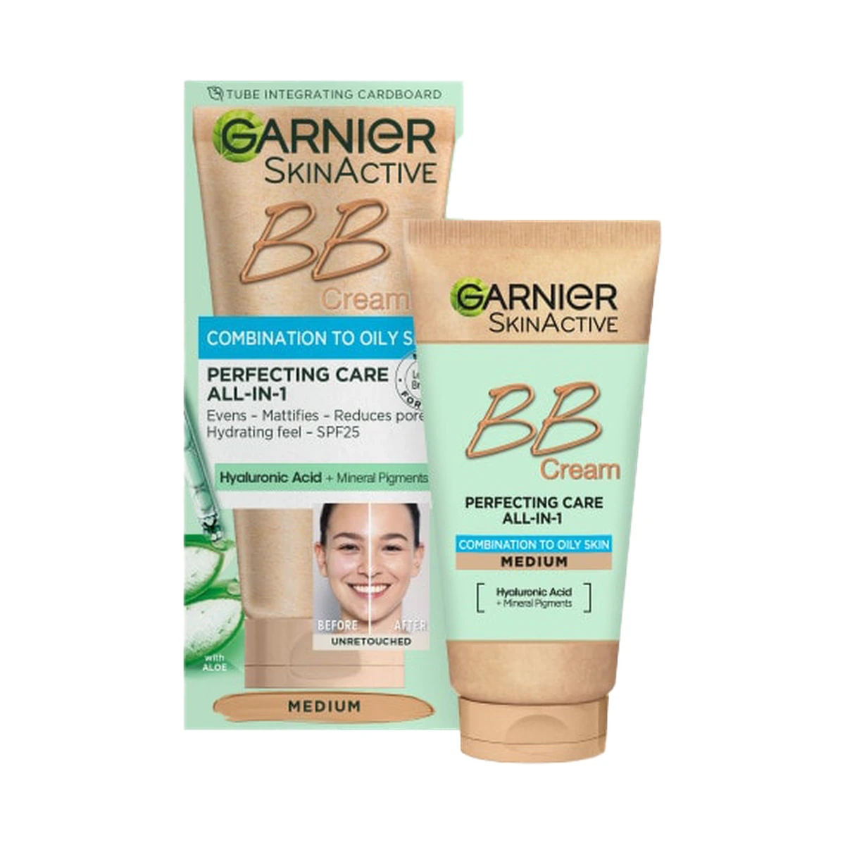 Skinactive Garnier SkinActive Oil-Free BB Cream, Medium
