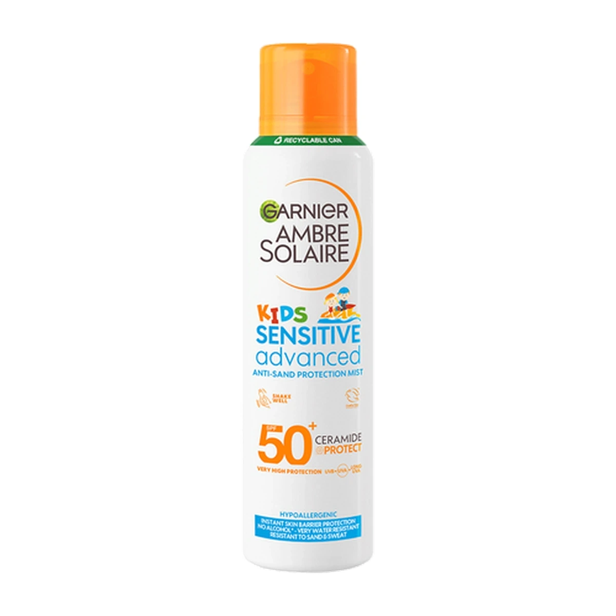 Ambre Solaire Kids Sensitive Advanced SPF50+ Anti-Sand Protection Mist