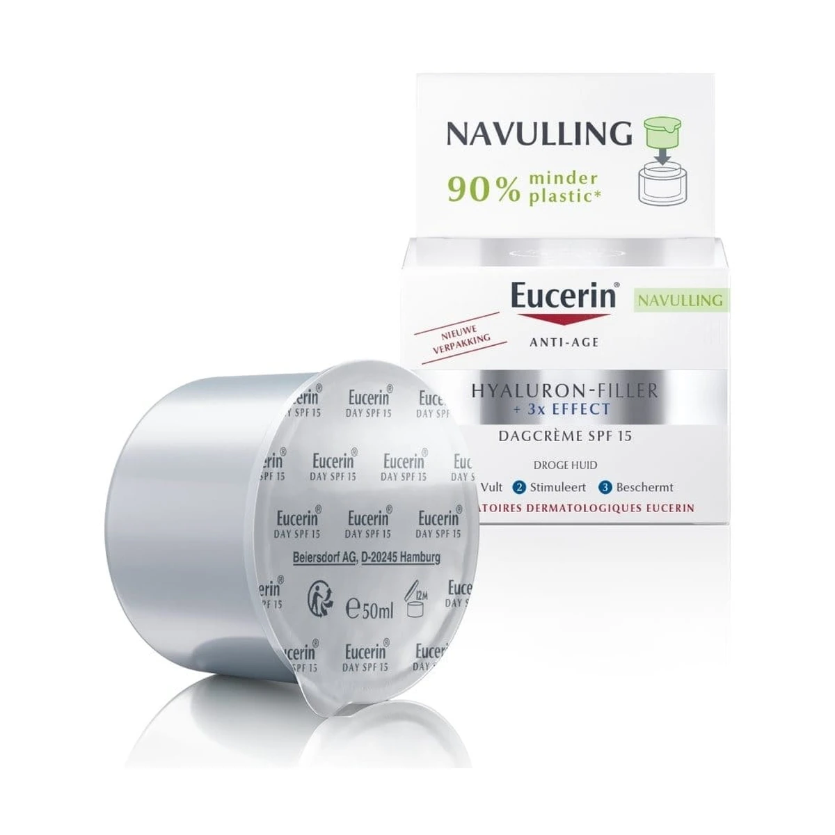 Navulling Hyaluron-Filler +3x Effect Dagcrème SPF 15