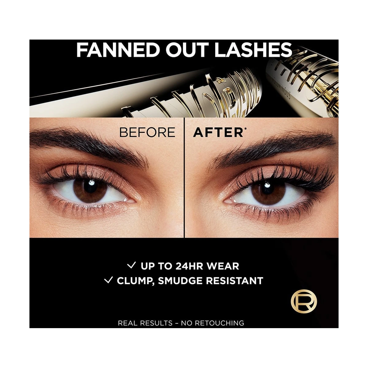 Voluminous Panorama Washable Mascara For Corner To Corner Volume