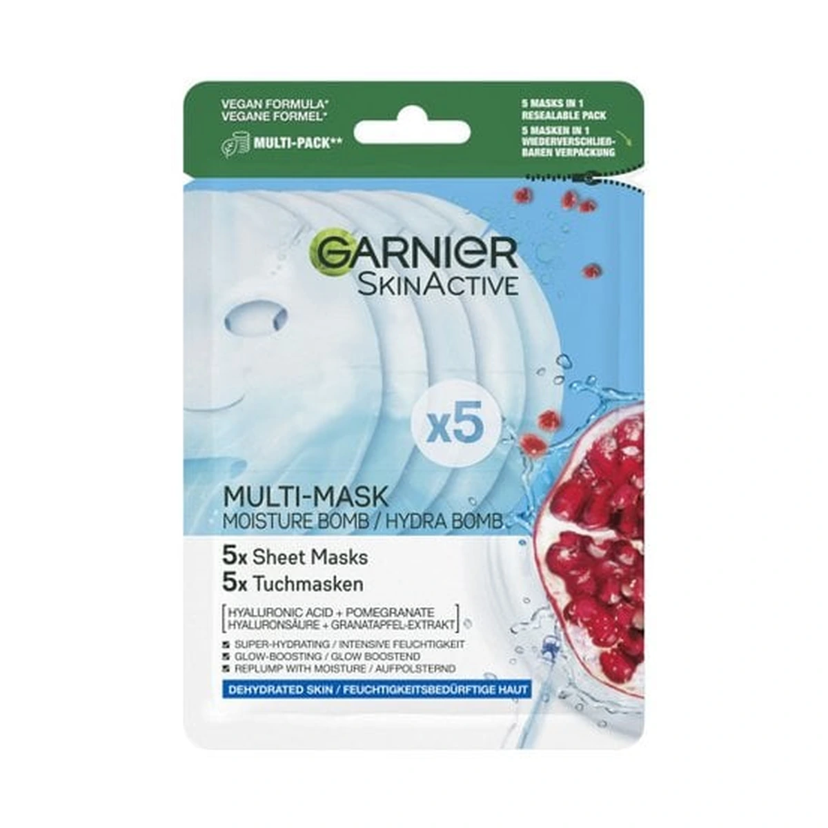 Sheet Masks Moisture Bomb Pomegranate Hydrating Mask