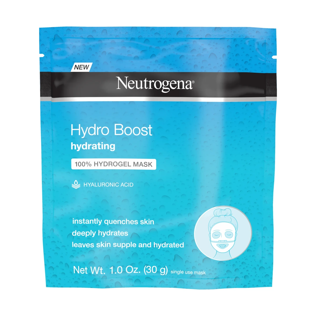 Hydro Boost Hydrating 100% Hydrogel Mask, 1oz