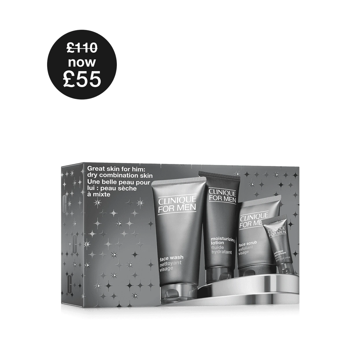 Great Skin for Him: Clinique For Men Set For Dry Combination Skin