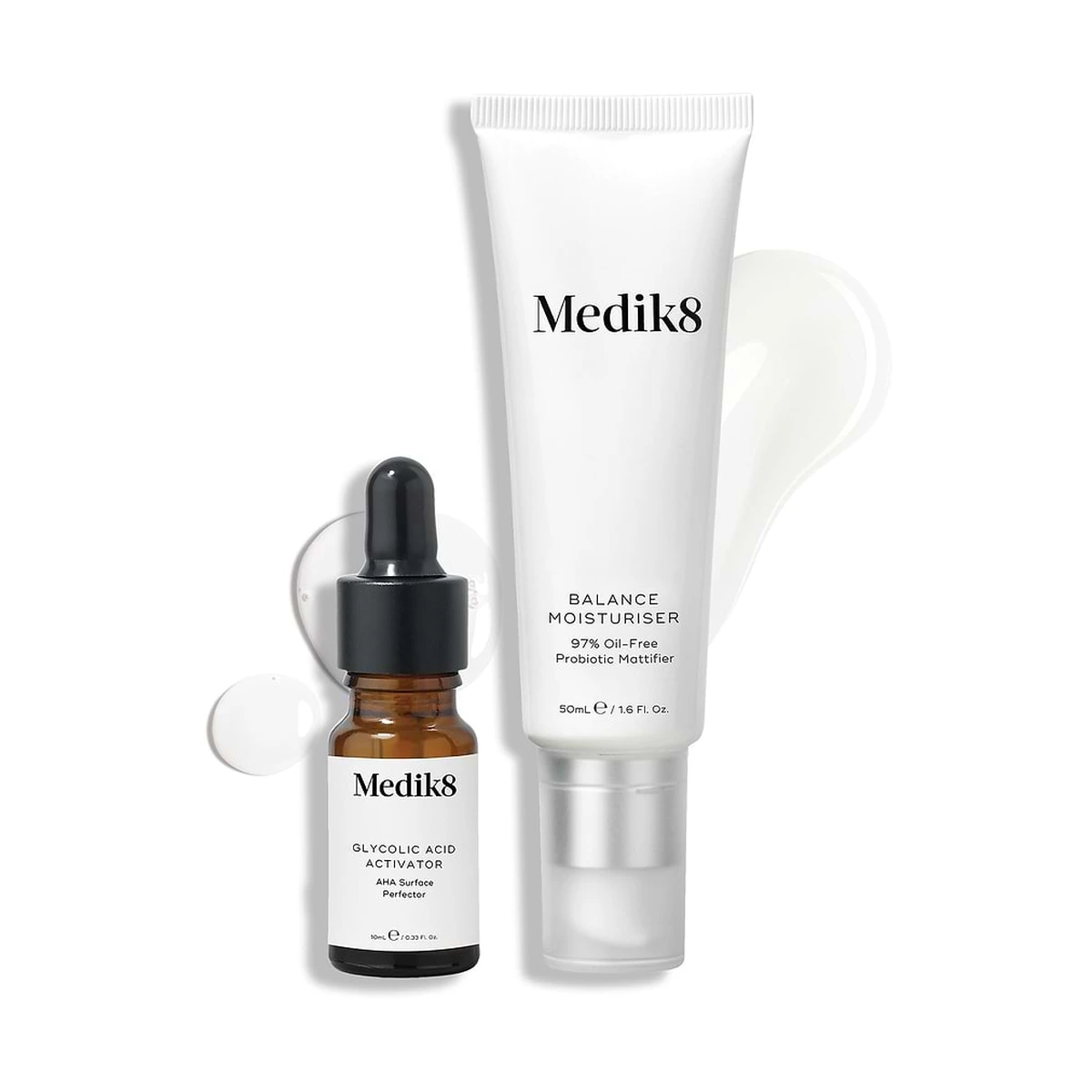 Balance Moisturiser with Glycolic Acid Activator