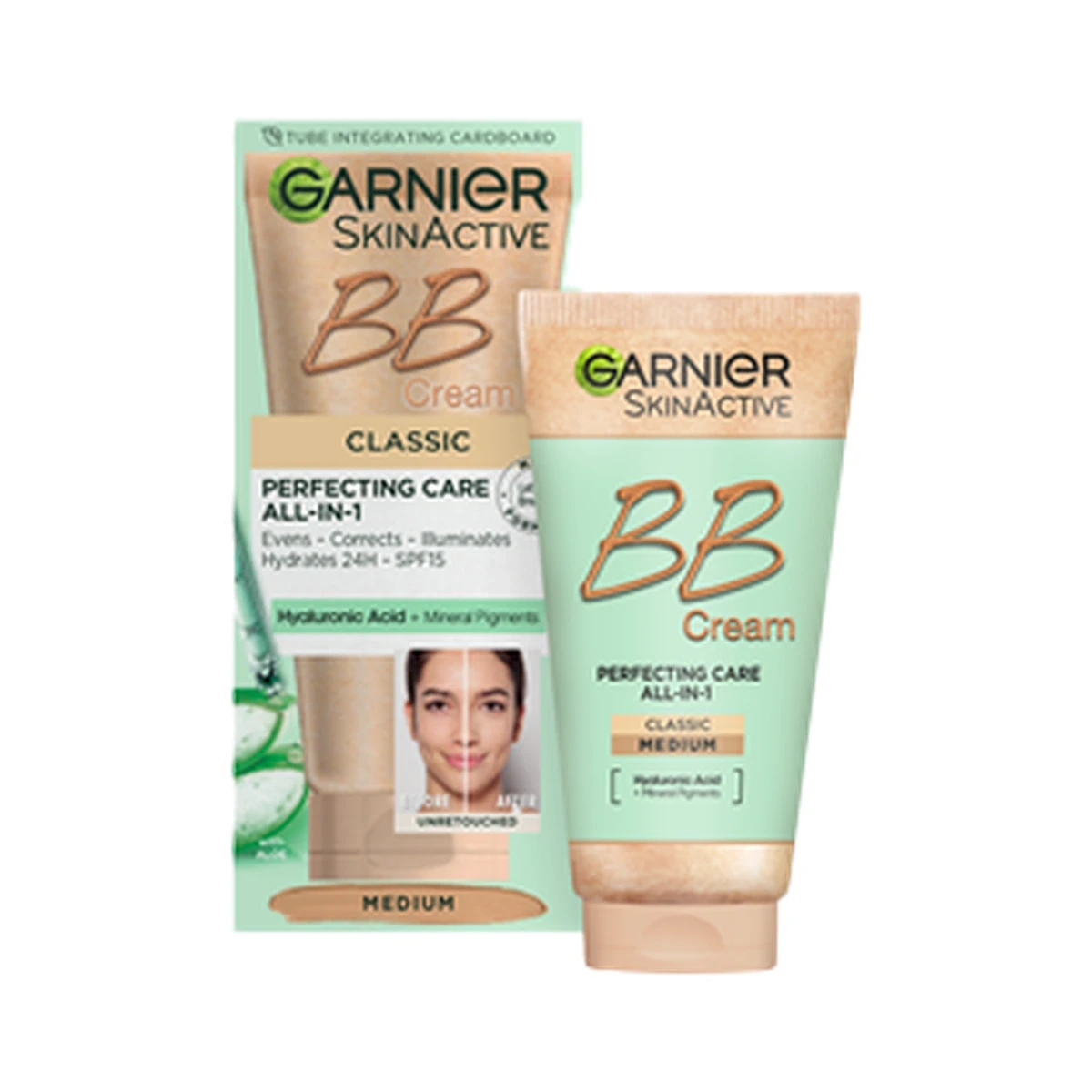 Skinactive Garnier SkinActive Classic Perfecting All-in-1 BB Cream, Medium, SPF 15