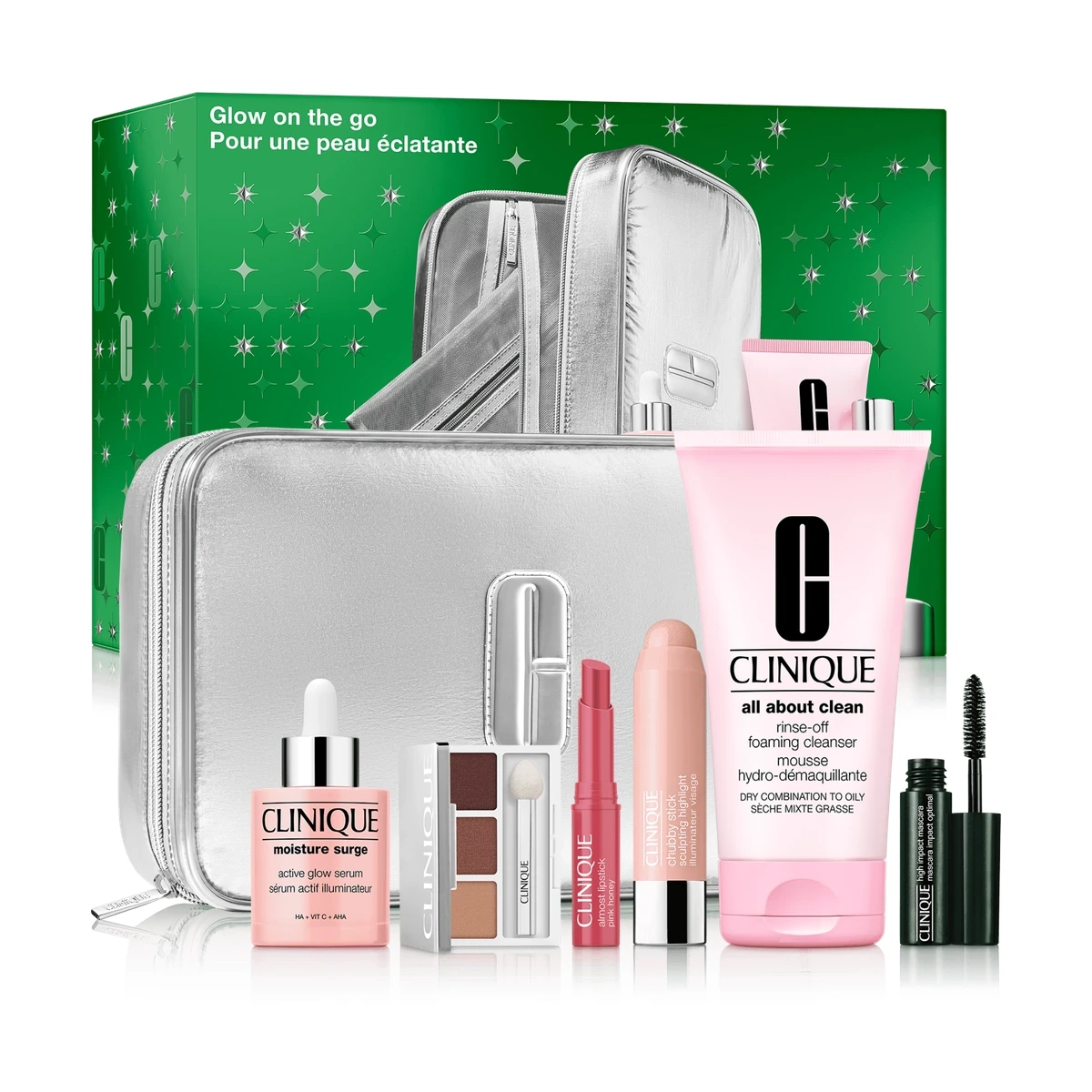 Glow On The Go: Skincare & Makeup Set