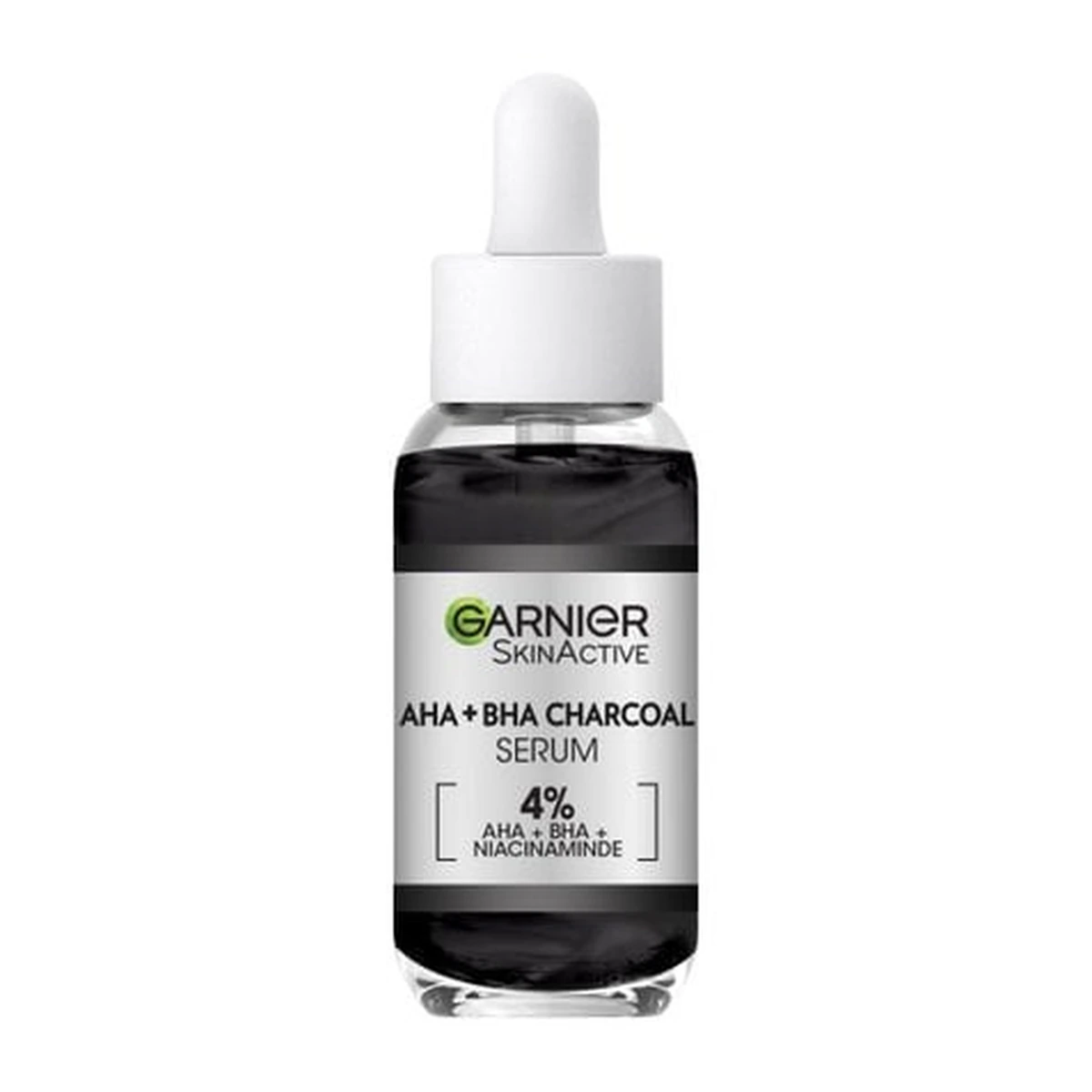 Skinactive 4% AHA + BHA & Niacinamide Charcoal Face Serum