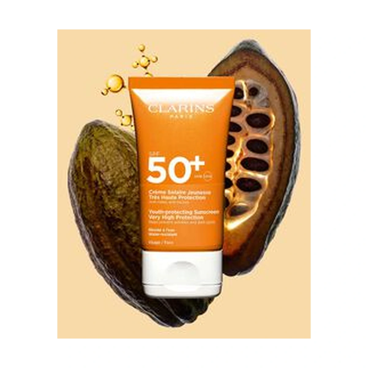 Youth-Protecting Face Sunscreen High Protection SPF50+
