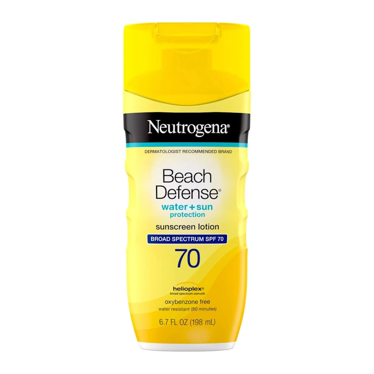 Beach Defense Sunscreen Lotion Broad Spectrum SPF 70, 6.7oz