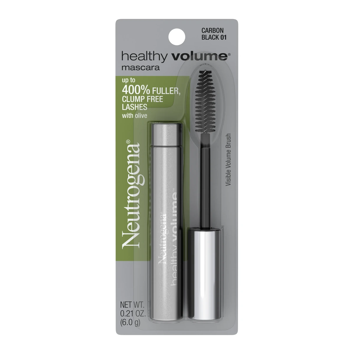 Healthy Volume Mascara, Black/Brown 03, .21oz