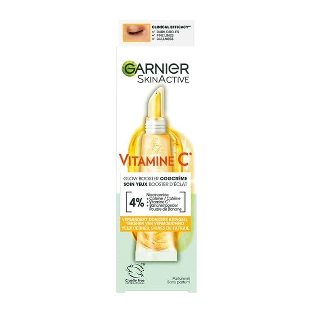 Garnier Skinactive Glow Booster Oogcrème met Vitamine C*