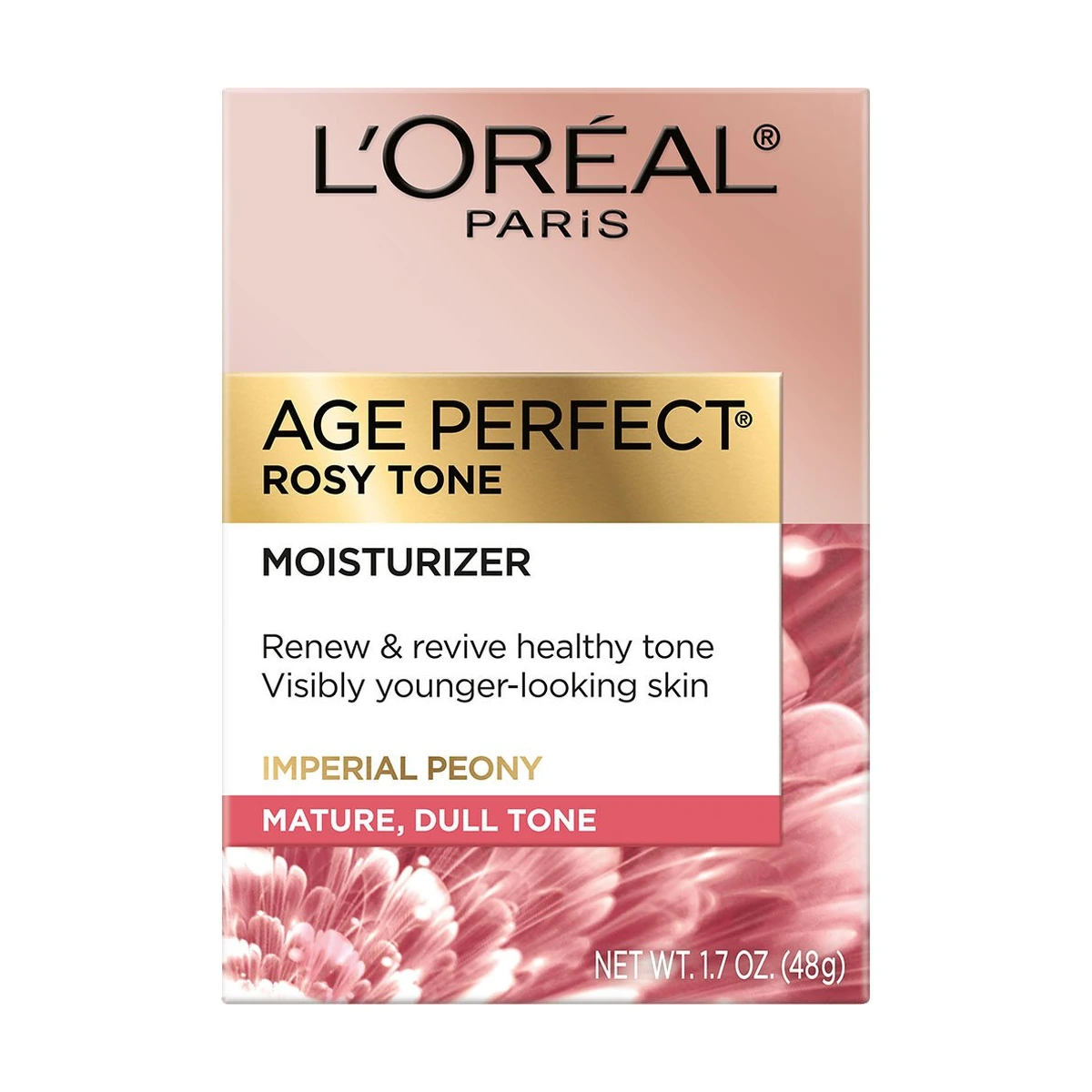 Age Perfect Skin Care Rosy Tone Moisturizer For Mature, Dull Skin