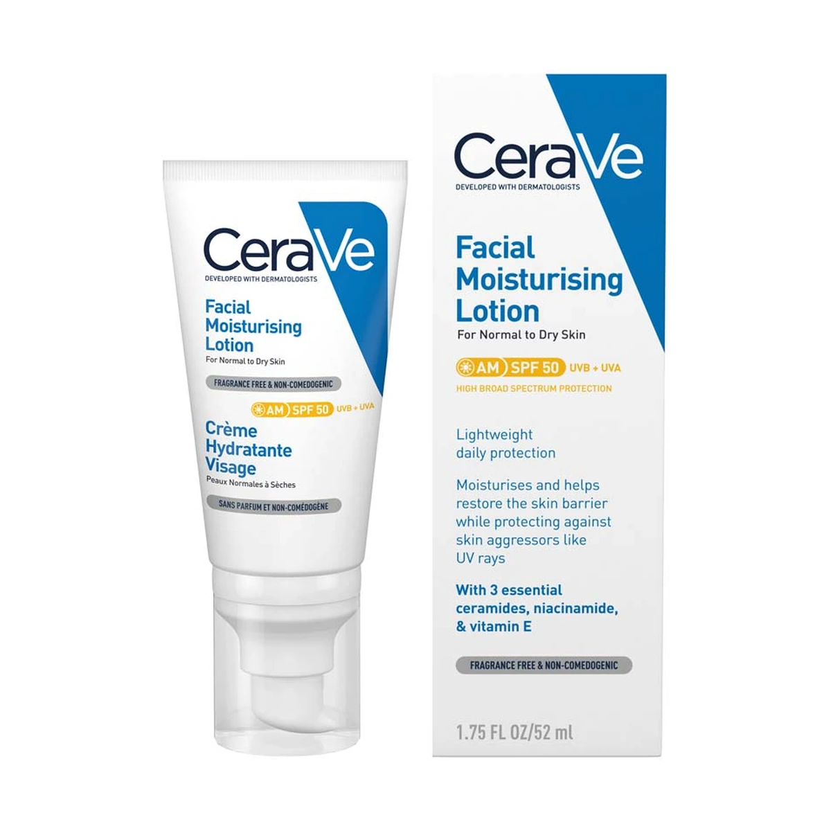 Am Facial Moisturising Lotion SPF 50