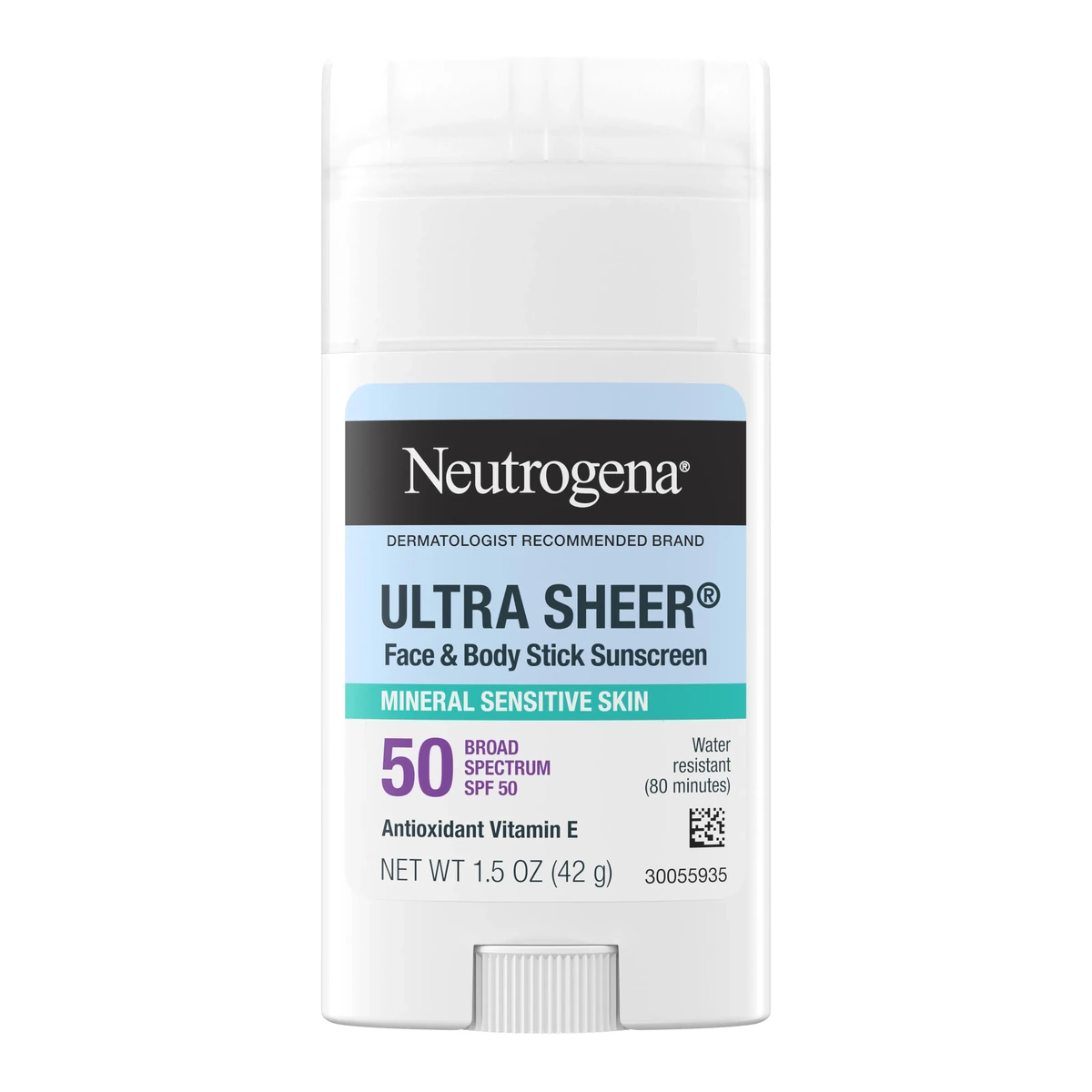 Ultra Sheer Mineral Face & Body Stick SPF 50. 1.5oz