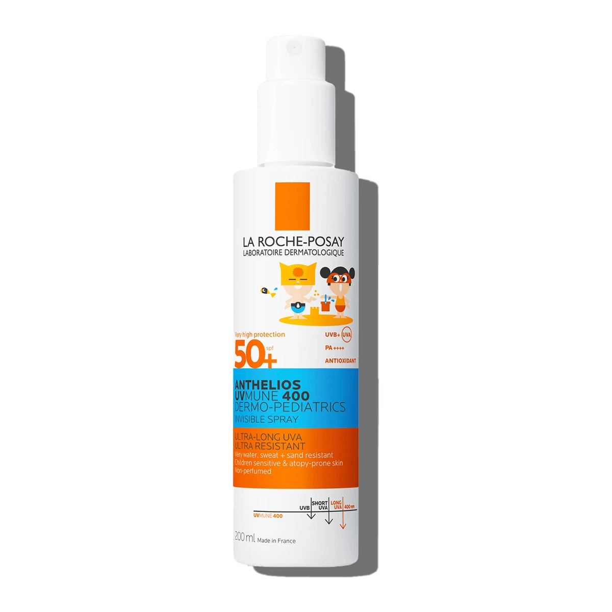 Anthelios UV Mune 400 Dermo-Pediatrics Onzichtbare Zonbeschermingsspray SPF50+