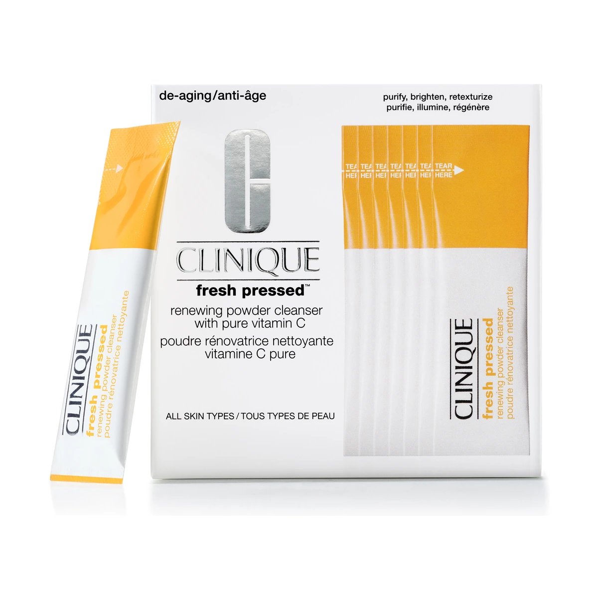 Clinique Fresh Pressed Renewing Powder Cleanser with Pure Vitamin C