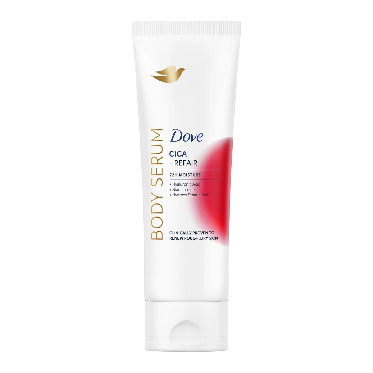 Body Serum voor ruwe, droge huid Cica + Repair 72 uur lang hydraterende lotion met Cica, Hyaluronzuur, Niacinamide en Hydroxystearinezuur 200 ml