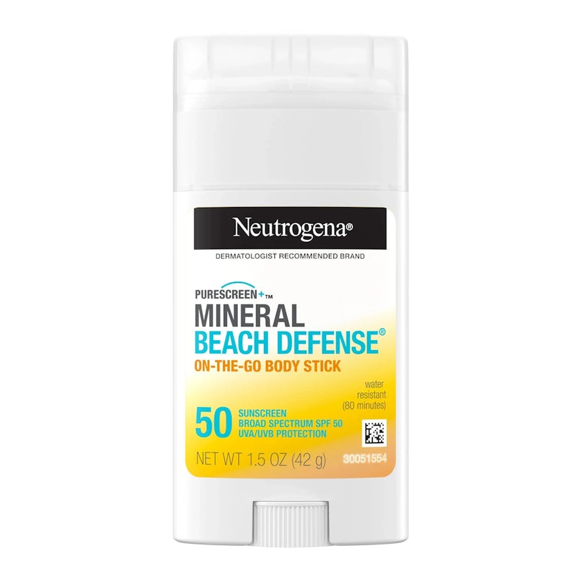 Purescreen+ Mineral Beach Defense on-the-go Body Stick Sunscreen SPF 50