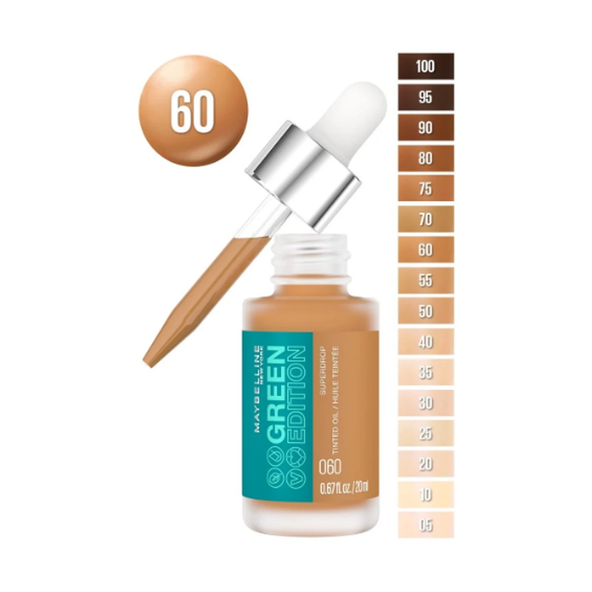 Green Edition Superdrop Tinted Oil Adjustable Coverage
