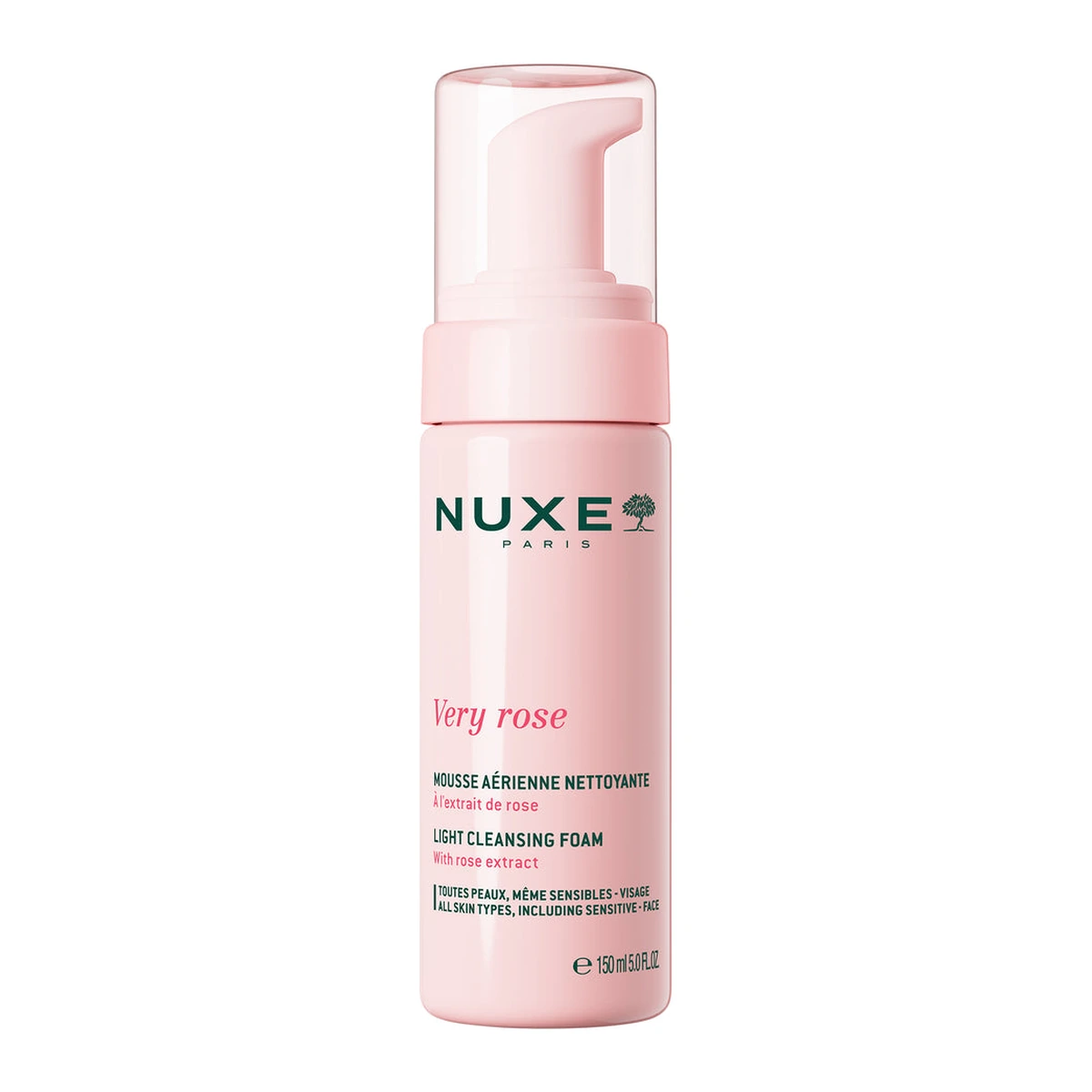 Light cleansing foam