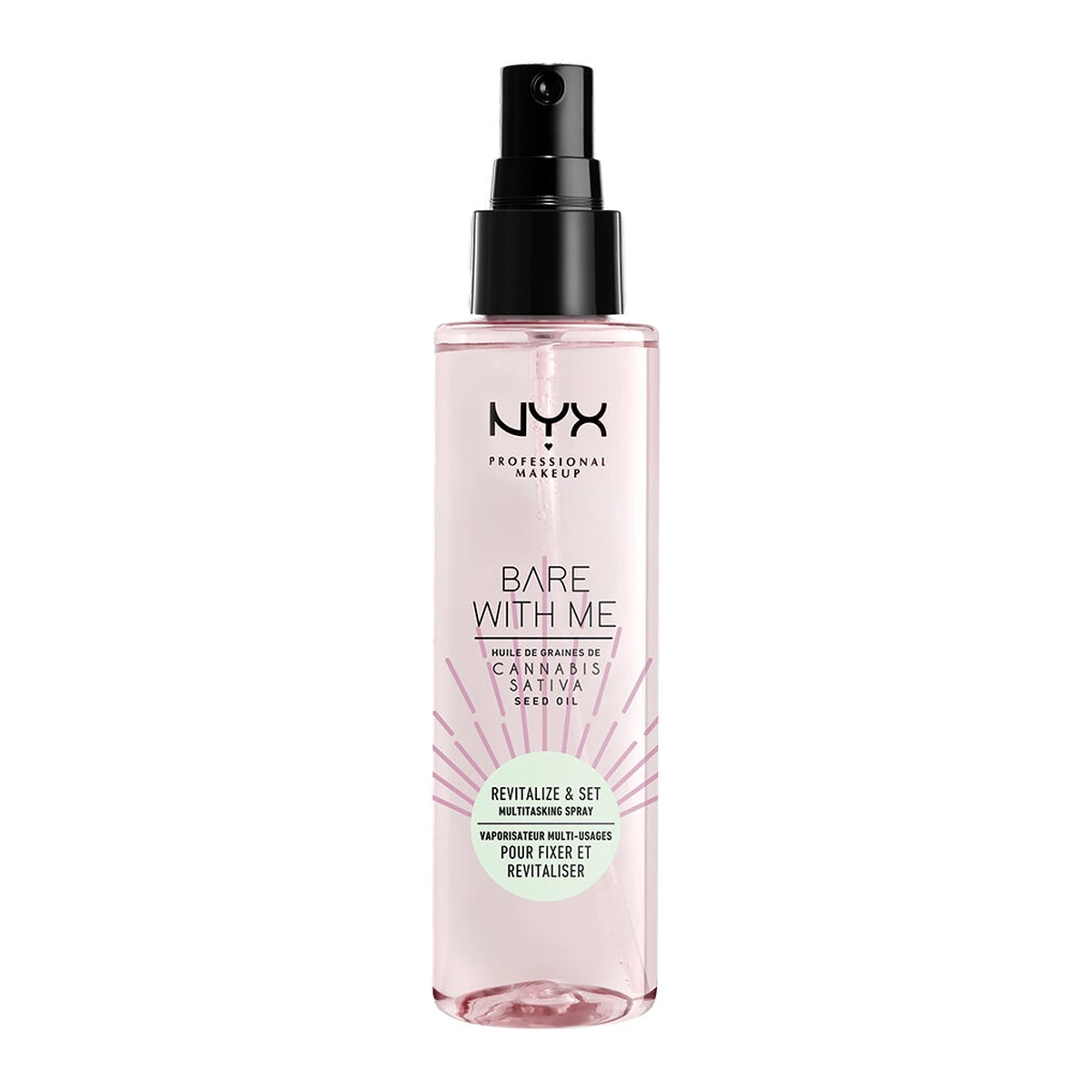 Bare With Me Cannabis Sativa Seed Oil Revitalize & Set Multitasking Spray