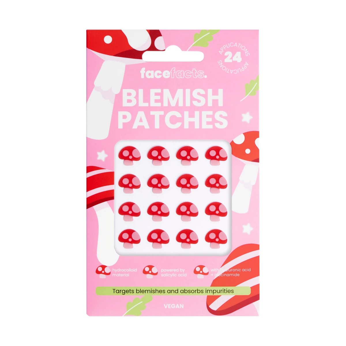 Hydrocolloid Blemish Patches - Mushrooms